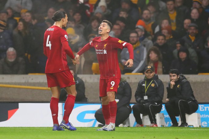 Firmino mang ve chien thang thu 22/23 tran cho Liverpool tai Premier League 2019/20