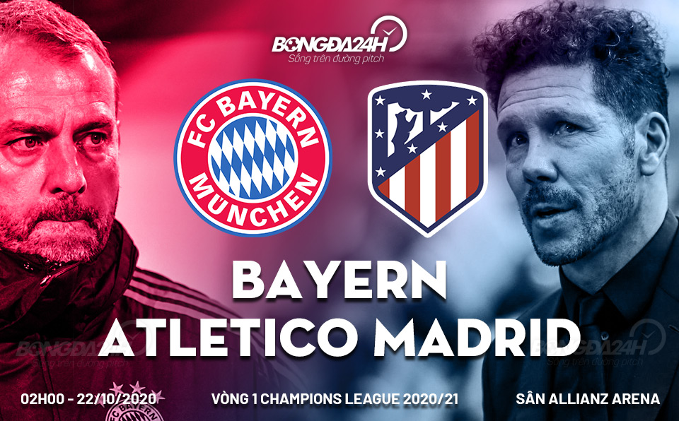 Bayern Munich vs Atletico Champions League 2020/21