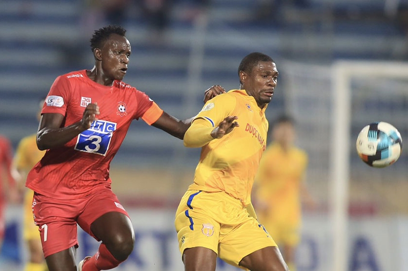 Tony Agbaji Nam dinh vs Hai Phong