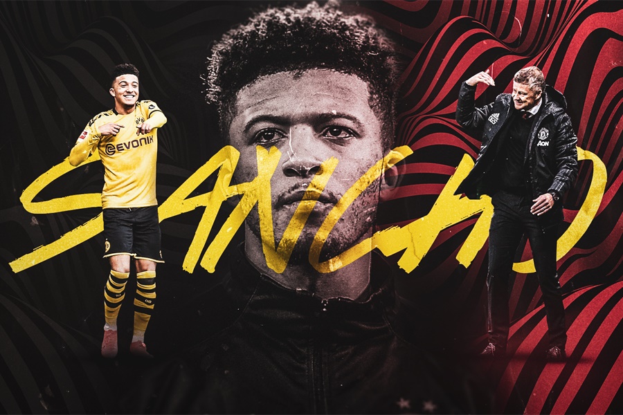 Tại sao Man United thất bại ở thương vụ Jadon Sancho hình ảnh