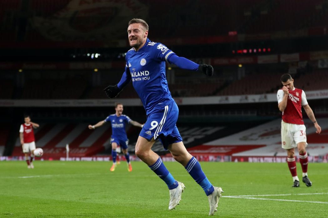 Jamie Vardy thay đổi lối chơi giúp Leicester City thêm biến hóa hình ảnh