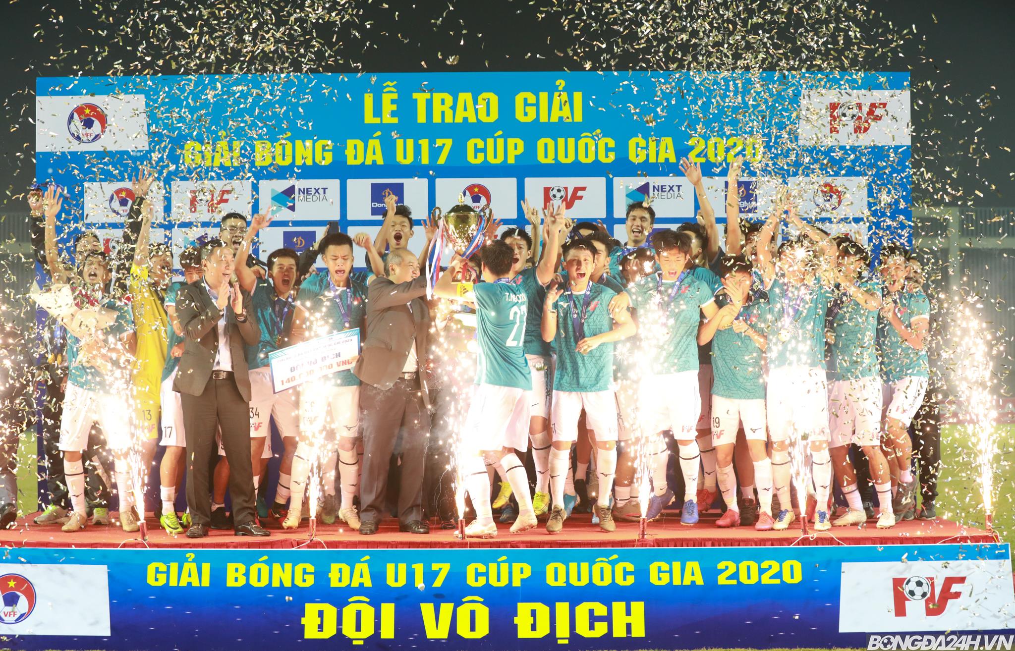 U17 PVF vô địch giải U17 Cúp quốc gia 2020 hình ảnh