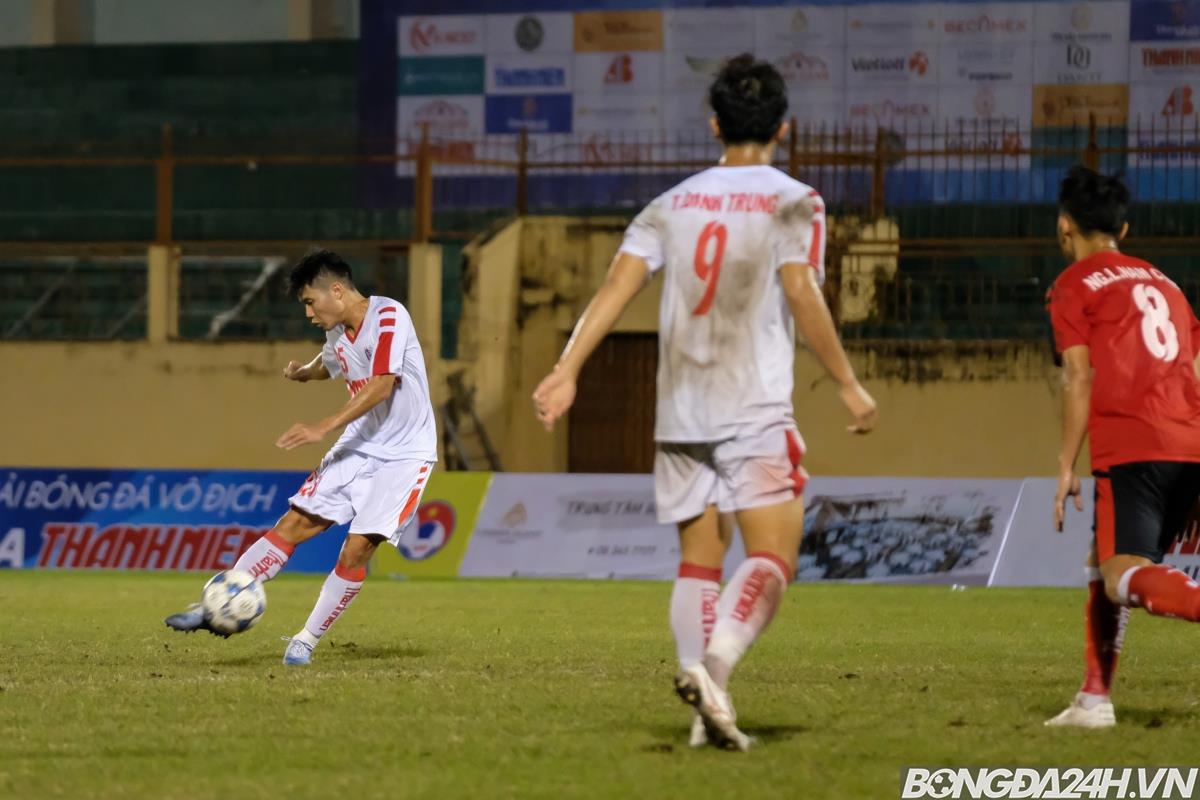 Truong Tien Anh U21 Viettel vs Long An giai U21 Quoc gia