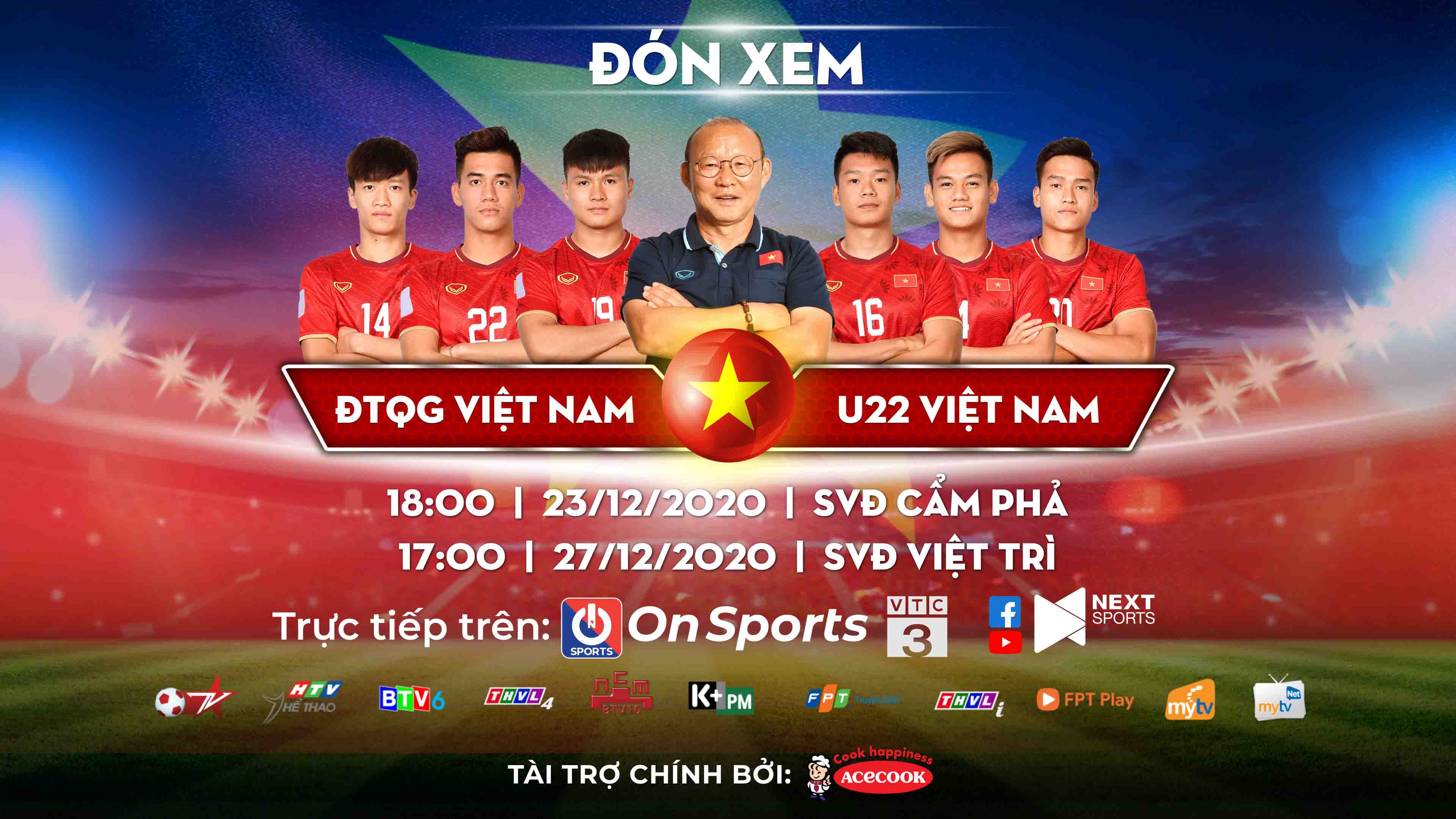 giao huu giua DTVN vs U22 Viet Nam