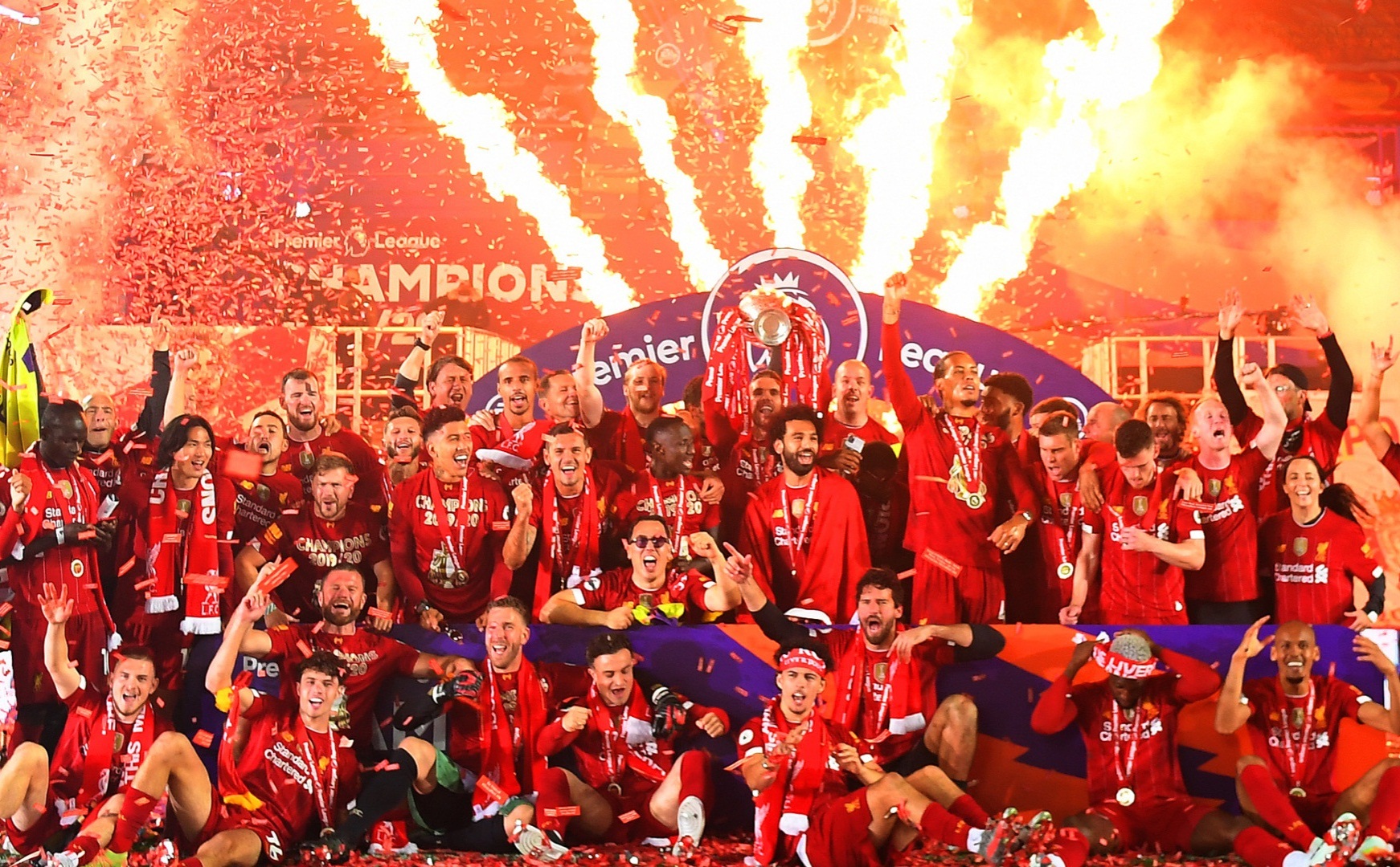 Liverpool vô địch Ngoại hạng Anh 2019/20 Liverpool vo dich Ngoai hang Anh 2019/20