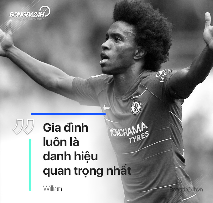 Willian Gia đình là danh hiệu quan trọng nhất hình ảnh