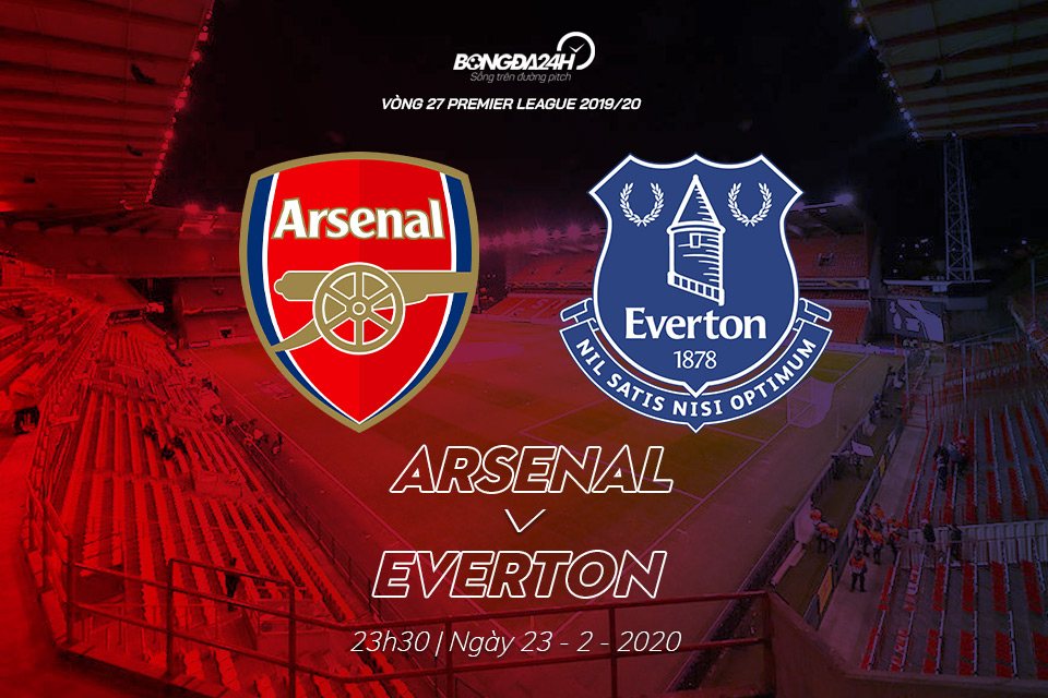 Nhan dinh Arsenal vs Everton vong 27 Premier League