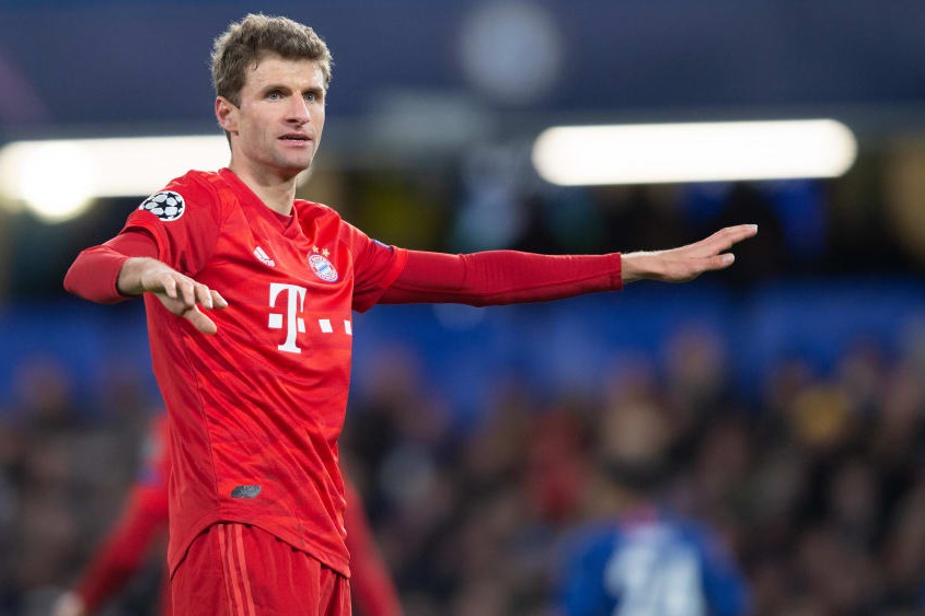 45 phút của Thomas Muller trong trận Chelsea 0-3 Bayern Munich hình ảnh