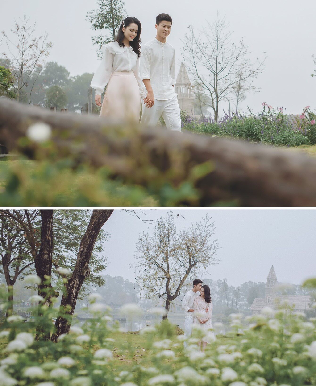 Ảnh cưới đẹp như phim Hàn Quốc của Duy Mạnh và Quỳnh Anh 2