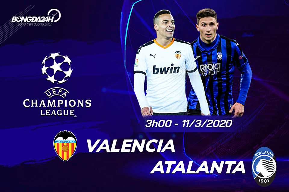 Nhận định Valencia vs Atalanta vòng 18 Champions League 201920 hình ảnh