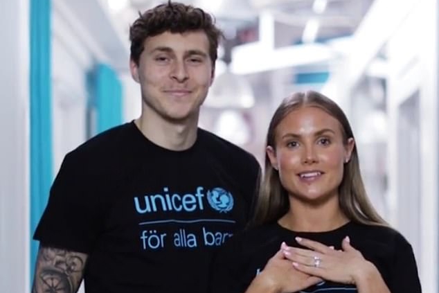Trung vệ Victor Lindelof gia nhập tổ chức UNICEF hình ảnh