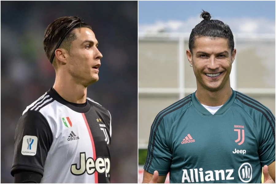 Cristiano Ronaldo thay đổi kiểu tóc nhiều hơn Công Phượng hình ảnh