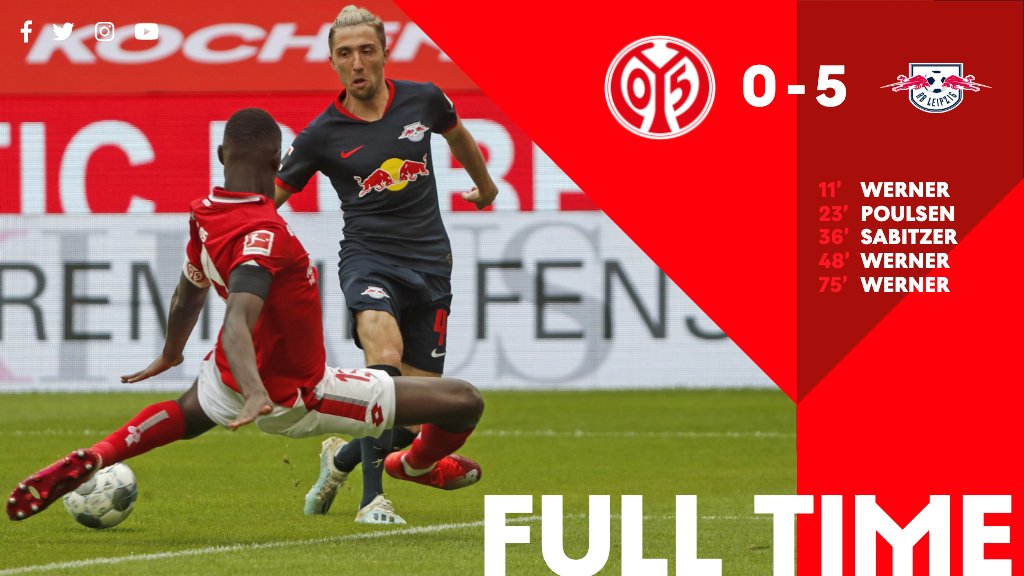 Mainz 05 thua tham Leipzig