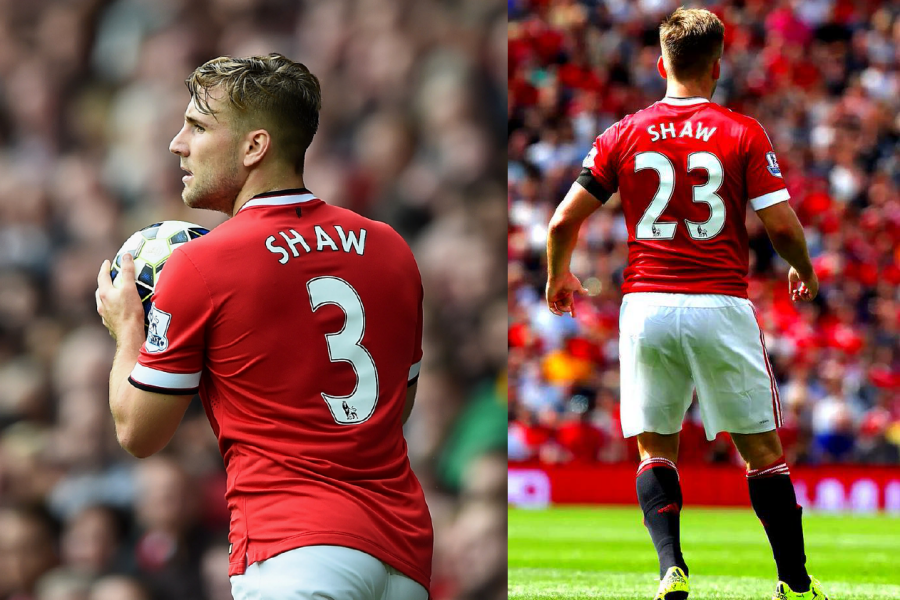 Shaw mừng rỡ khi lấy được áo của Tom Cleverley hình ảnh gốc 2