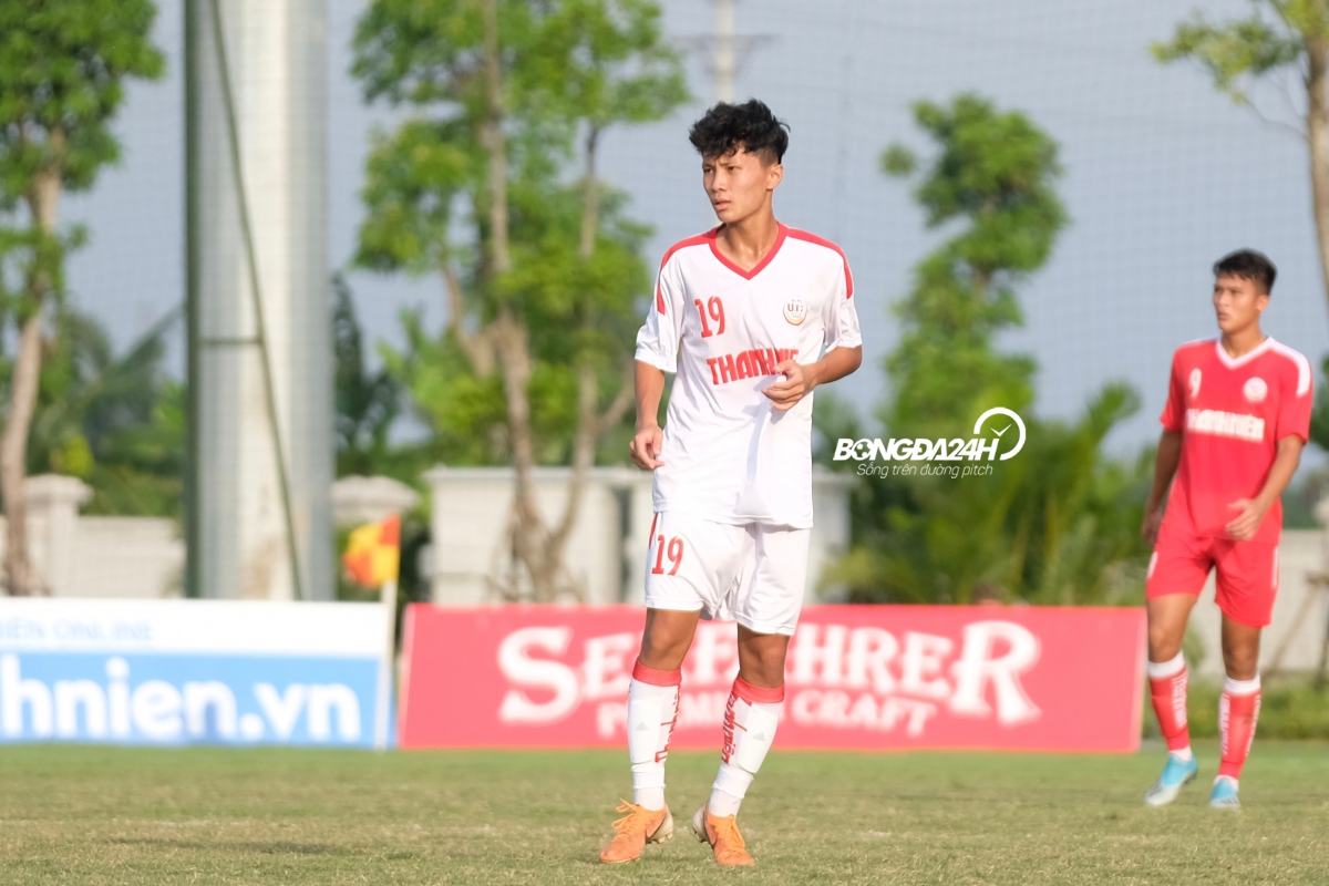 Nguyen Thai Quoc Cuong U19 PVF vs U19 HAGL giai U19 Quoc gia 28/6