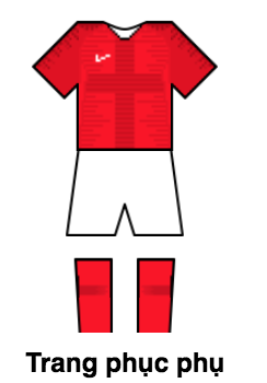 Màu áo sân khách