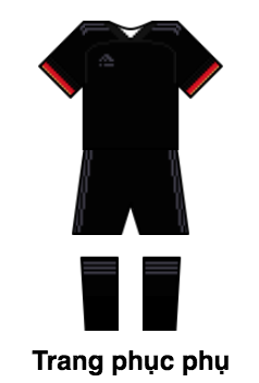 Màu áo sân khách