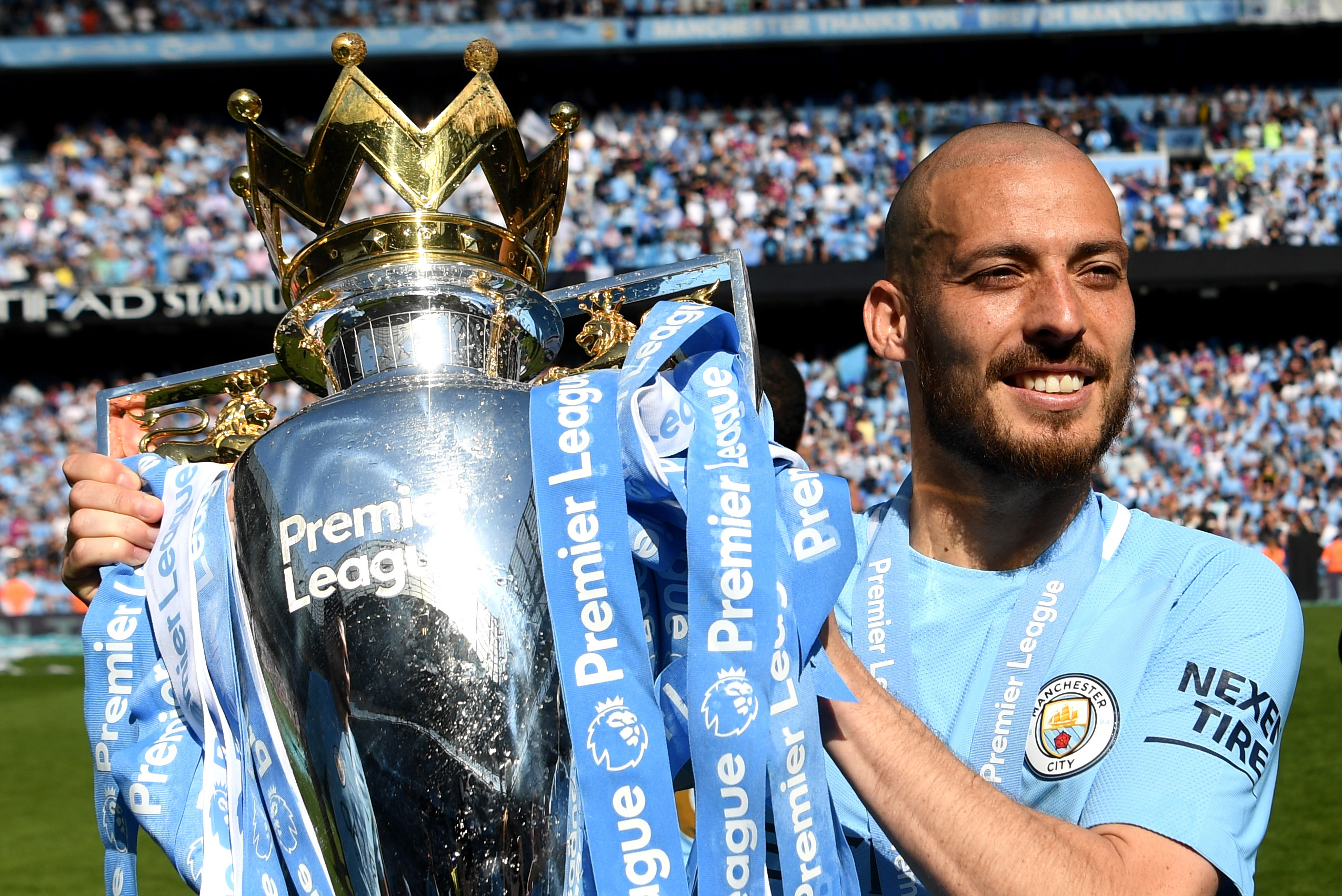 David Silva chia tay Premier League Tạm biệt chàng David nhỏ bé hình ảnh