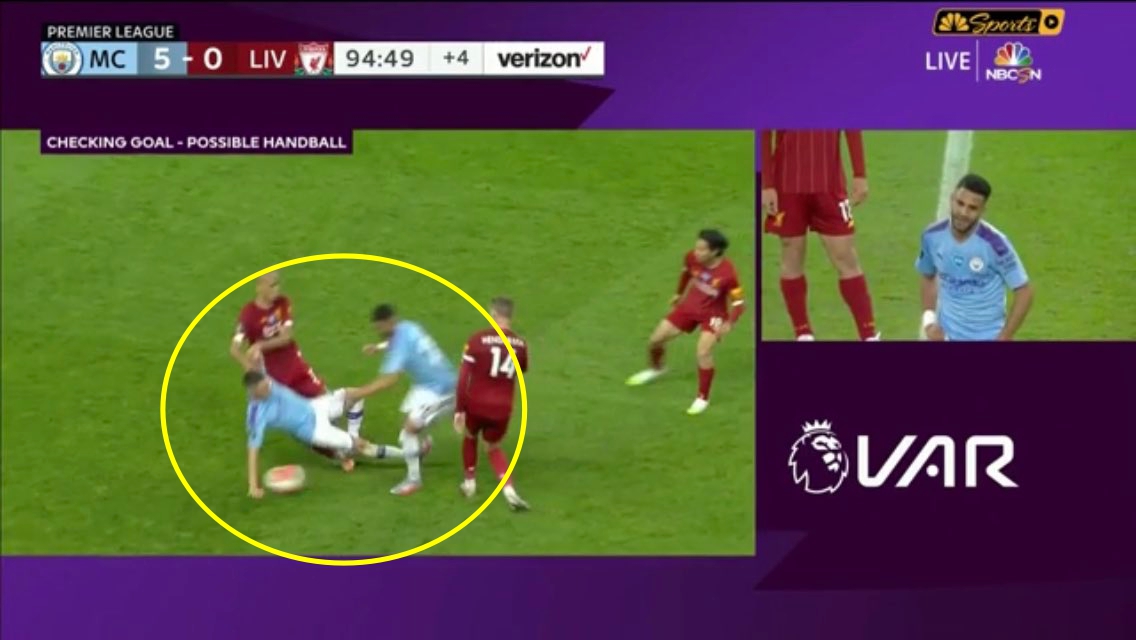 Mahrez vs Liverpool