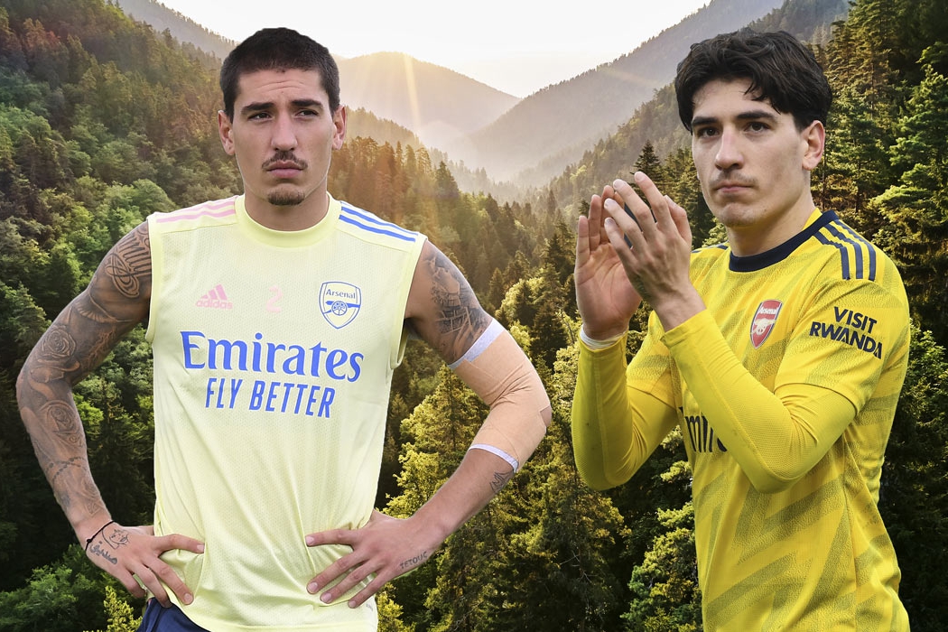 Hector Bellerin đã bắt đầu trồng cây hình ảnh