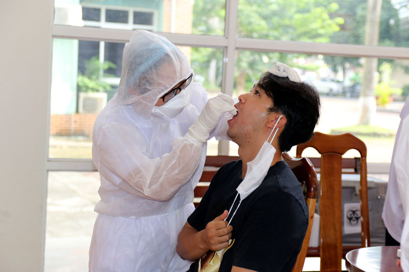 U22 Việt Nam thực hiện kiểm tra y tế trong ngày hội quân hình ảnh