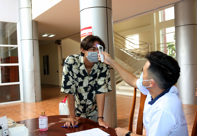 U22 Việt Nam thực hiện kiểm tra y tế trong ngày hội quân hình ảnh