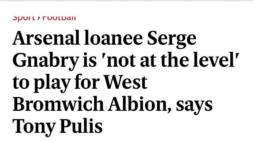Serge Gnabry từng bị coi là không đủ trình khoác áo West Brom hình ảnh