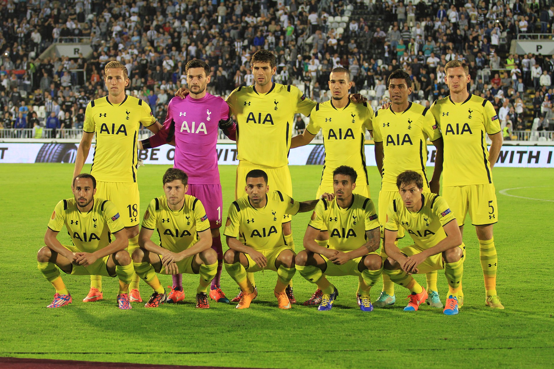 Tottenham Hotspur trong khuon kho Europa League 2014-15