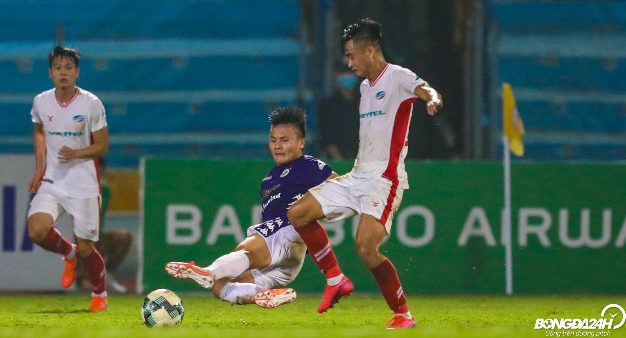 Quang Hai Vu Minh Tuan Ha Noi vs Viettel chung ket Cup quoc gia 2020