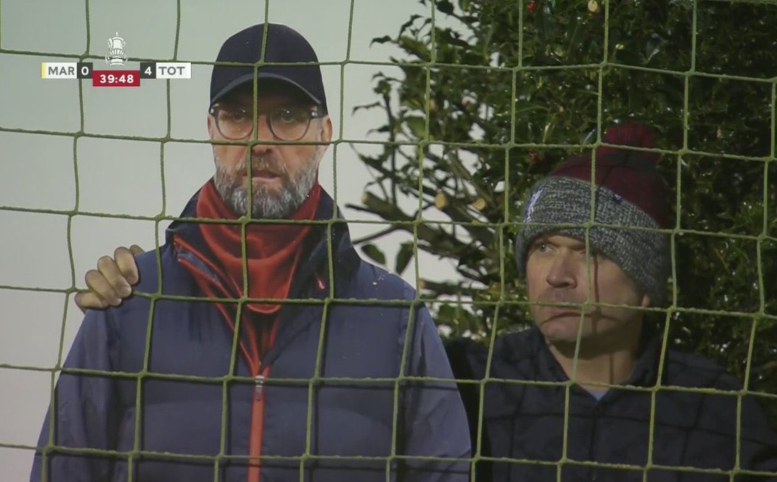 Klopp bất ngờ xuất hiện trong trận Marine vs Tottenham Klopp bất ngờ xuất hiện trong trận Marine vs Tottenham