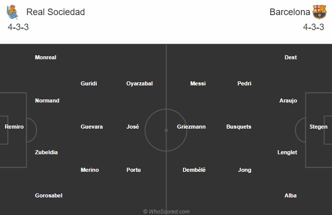 Nhận định Sociedad vs Barca (3h ngày 141) Kẻ lùi, người tiến hình ảnh