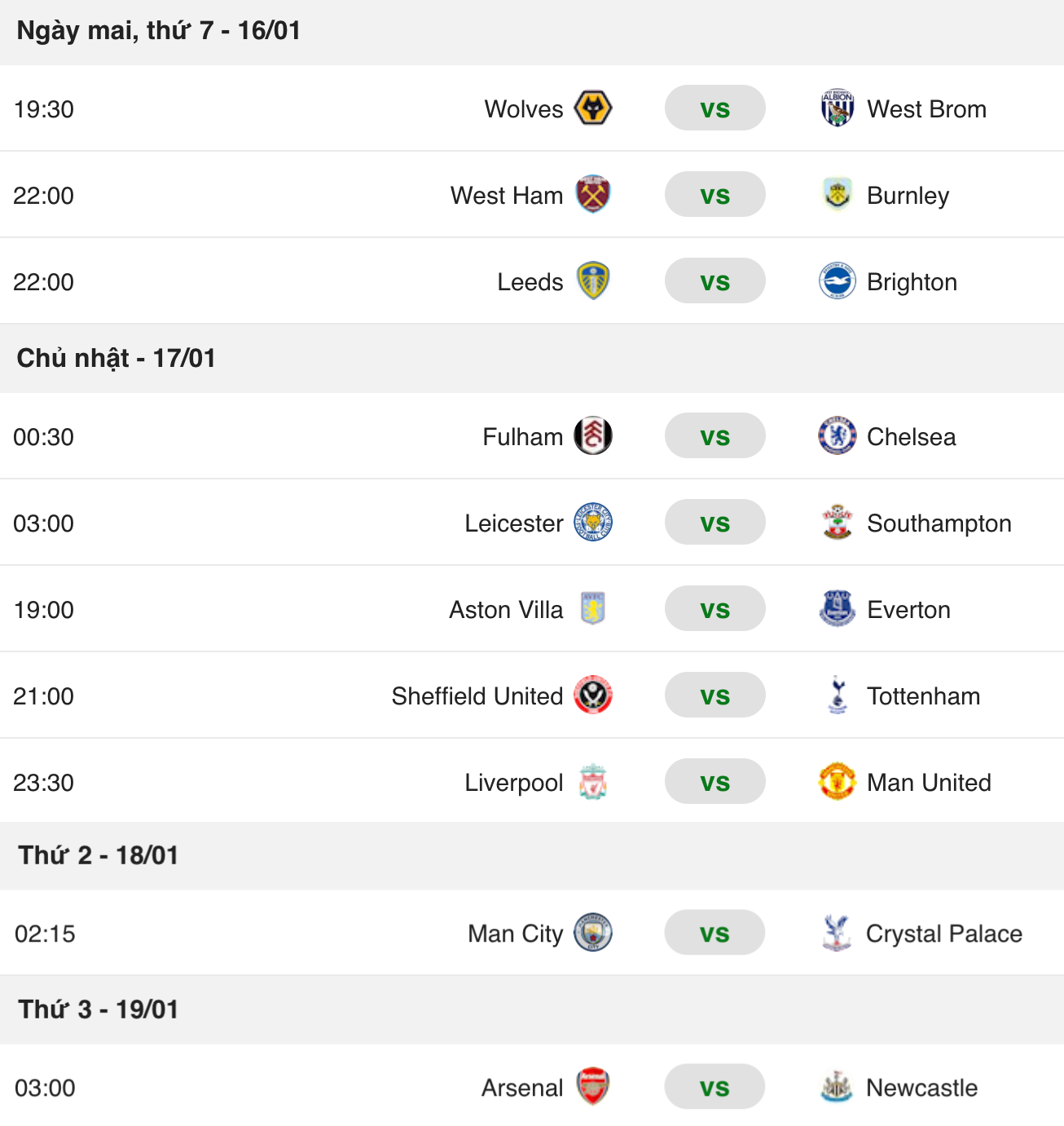 Trước vòng 18 Premier League Quyết chiến tại Anfield hình ảnh