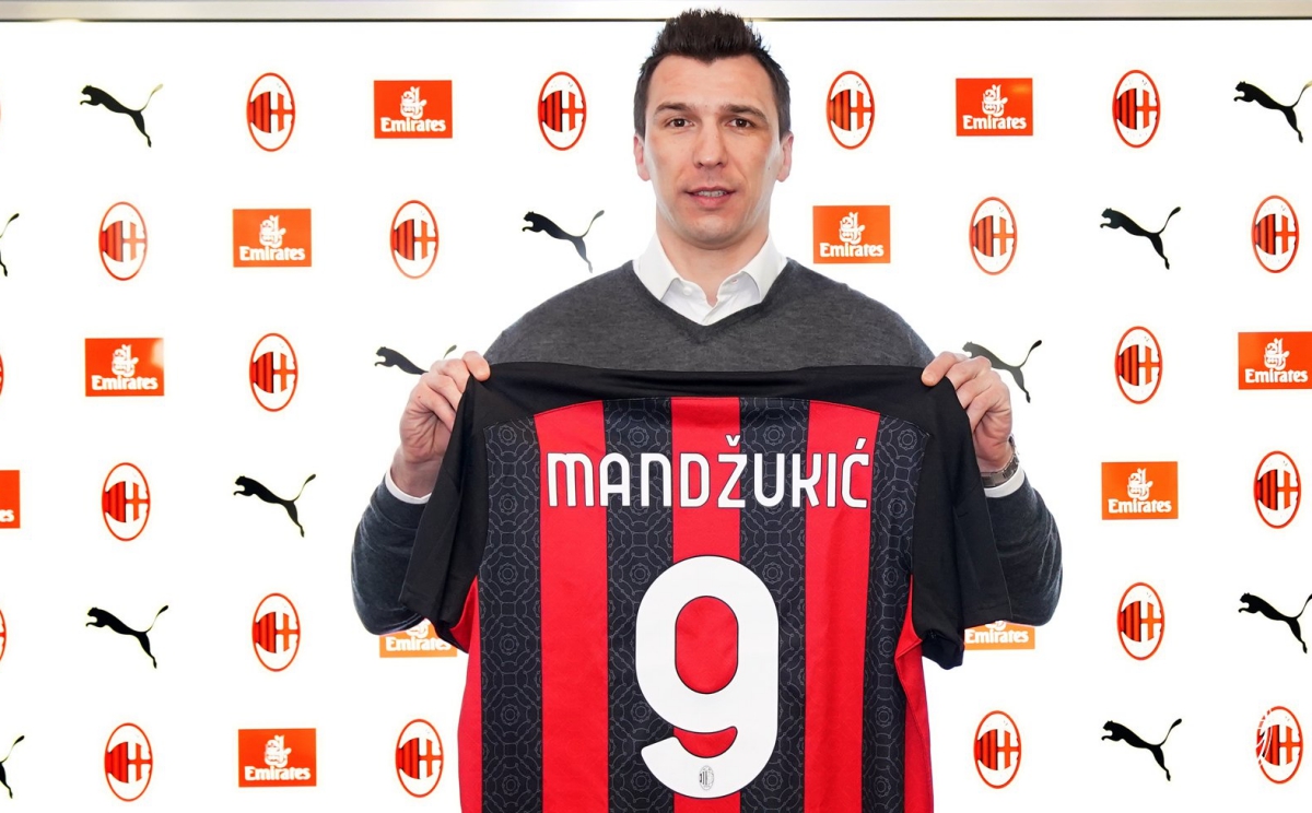 Mario Mandzukic chính thức gia nhập AC Milan hình ảnh
