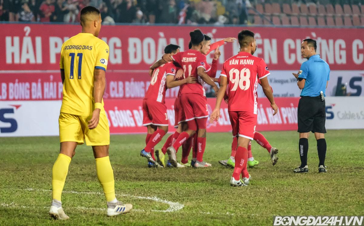 Hải Phòng vs Nam Định 23/1