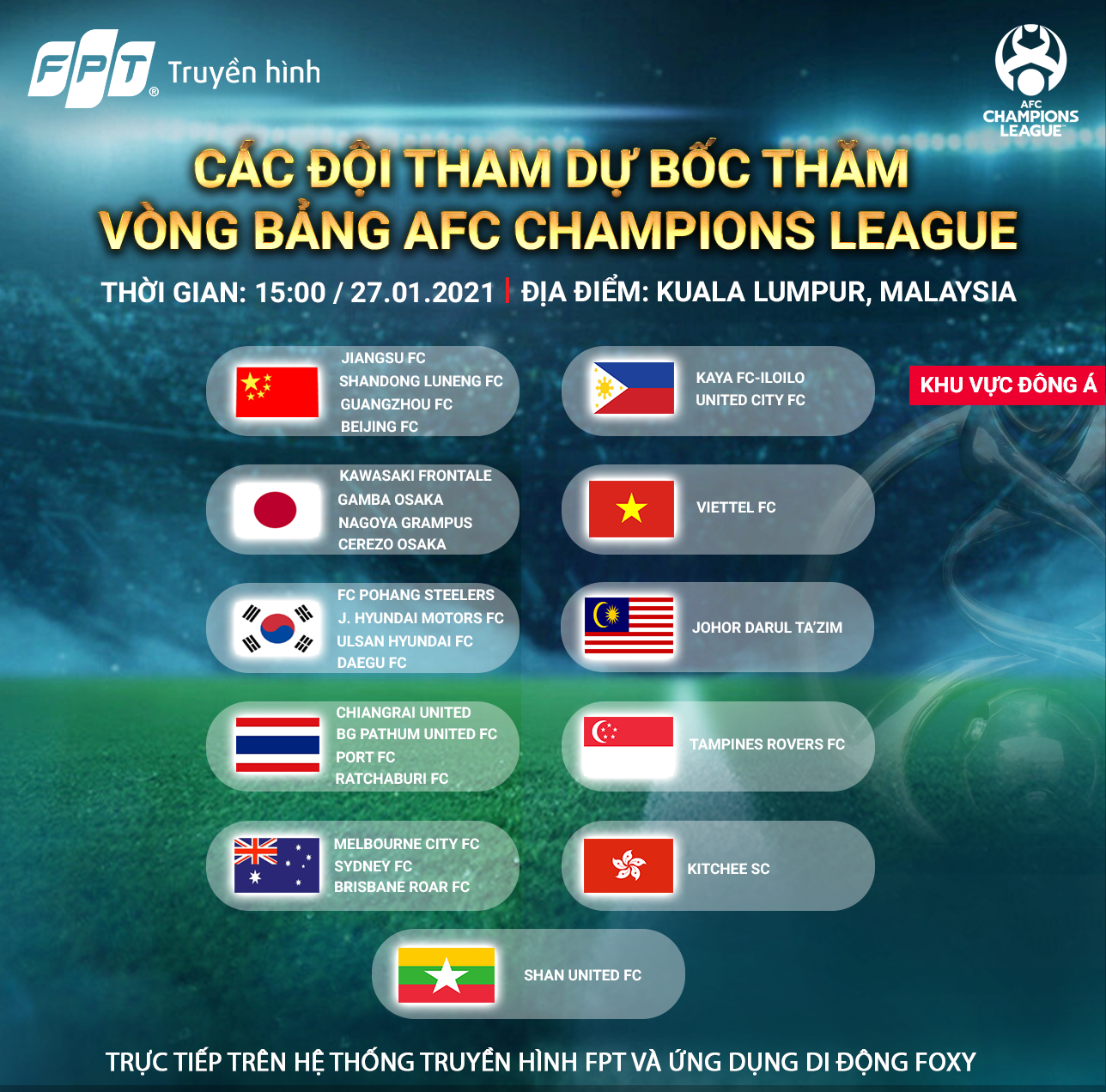 Trước thềm lễ bốc thăm AFC Champions League và AFC Cup hình ảnh