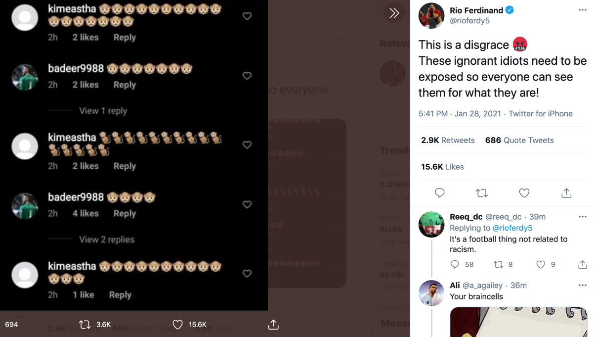 Axel Tuanzebe bị phân biệt, Rio Ferdinand lên án fan MU hình ảnh