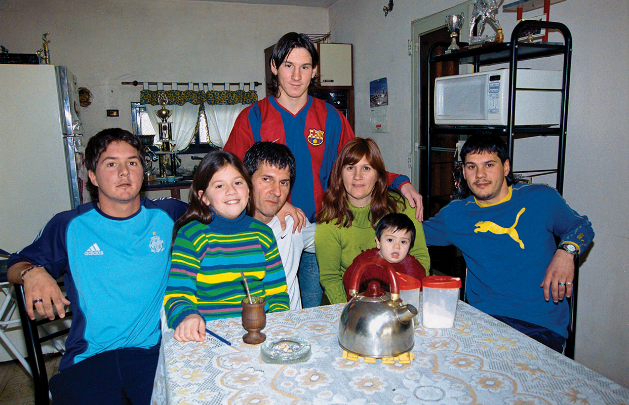 How did Lionel Messi become a Barcelona player?