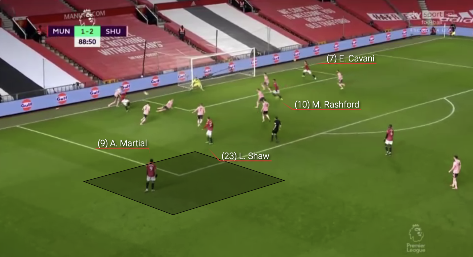 Anthony Martial cần học sự hăng hái của Edinson Cavani hình ảnh