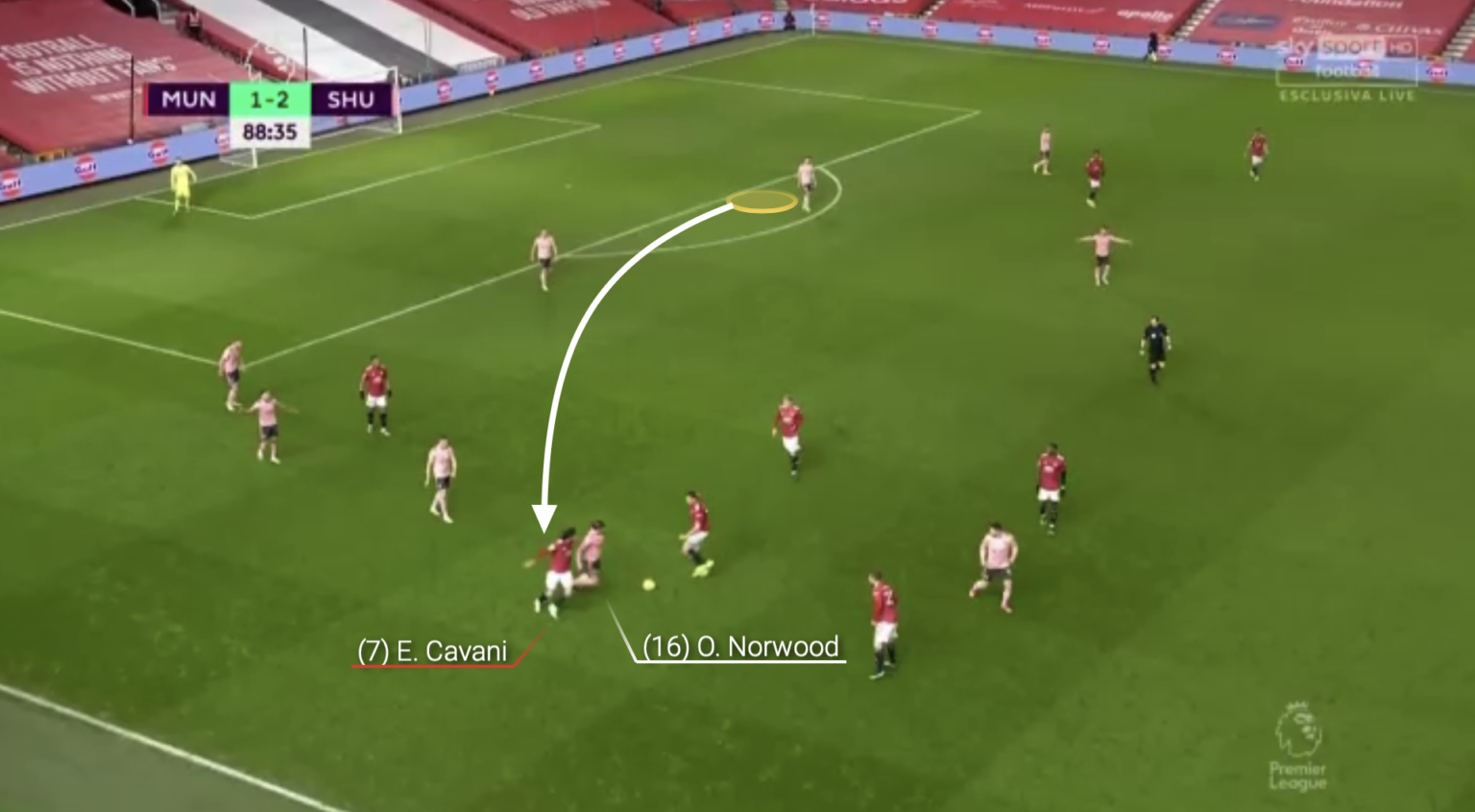 Anthony Martial cần học sự hăng hái của Edinson Cavani hình ảnh