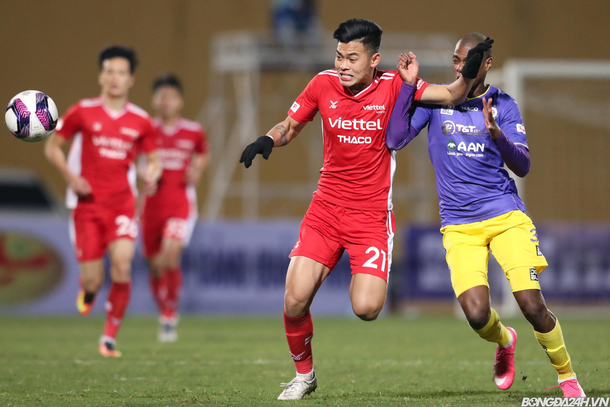 Đức Chiến Bruno Hà Nội vs Viettel