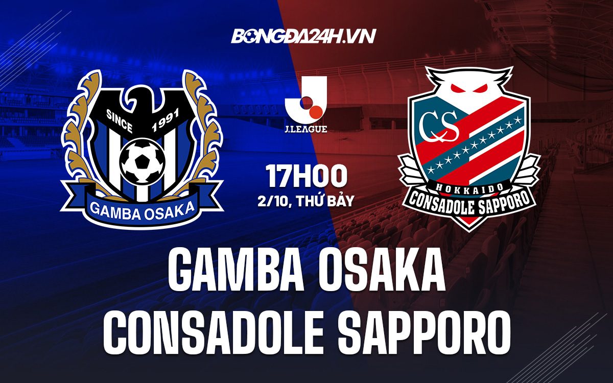 Gamba Osaka vs Consadole Sapporo