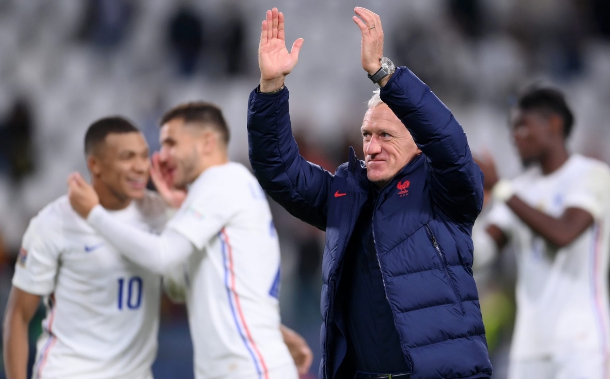 HLV Didier Deschamps chia sẻ chiến thuật đánh bại Tây Ban Nha hình ảnh