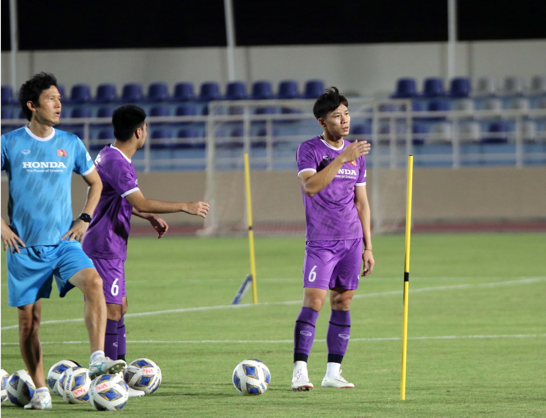 Quế Ngọc Hải ĐT Việt Nam. Ảnh: VFF.