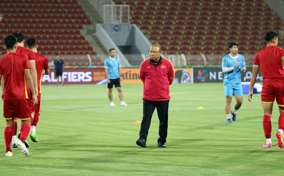 HLV Park Hang Seo trước trận gặp Oman 12/10