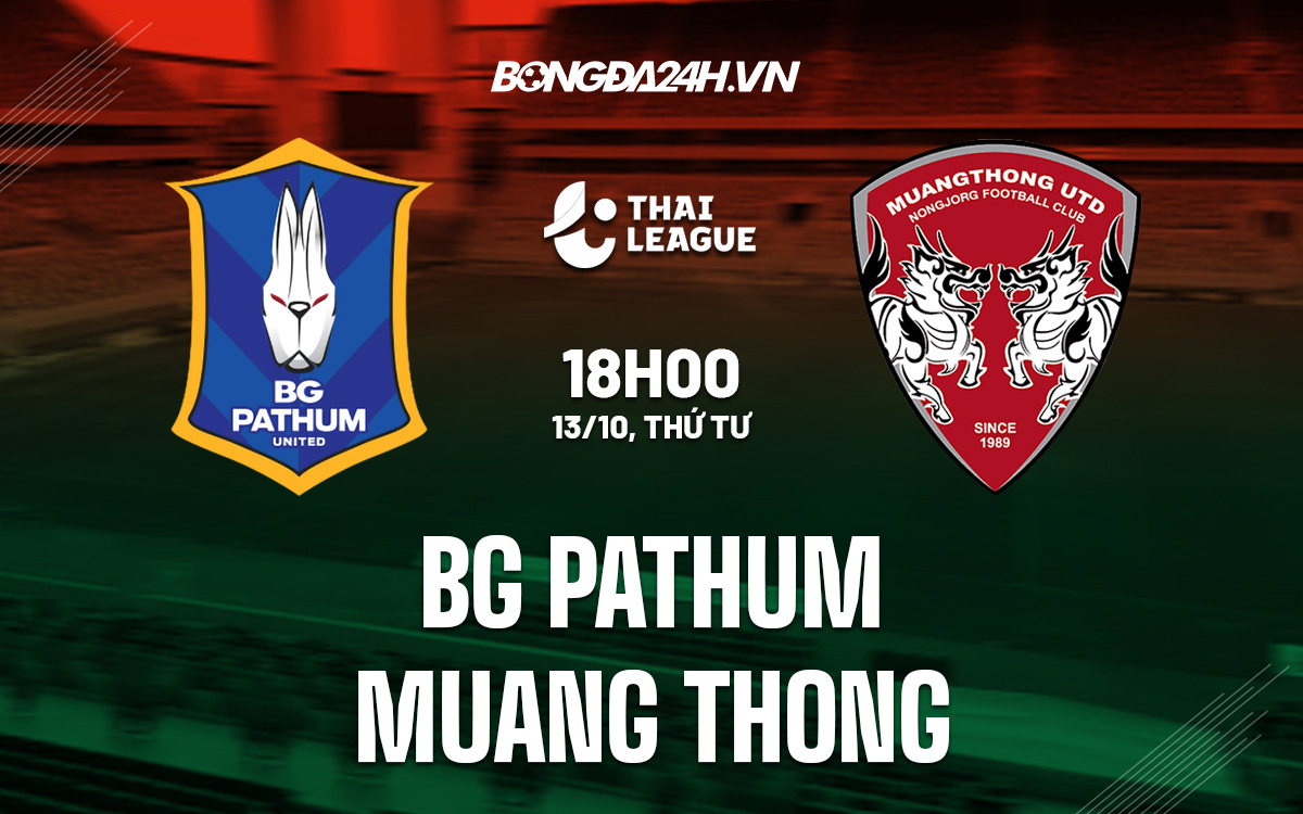 BG Pathum vs Muang Thong