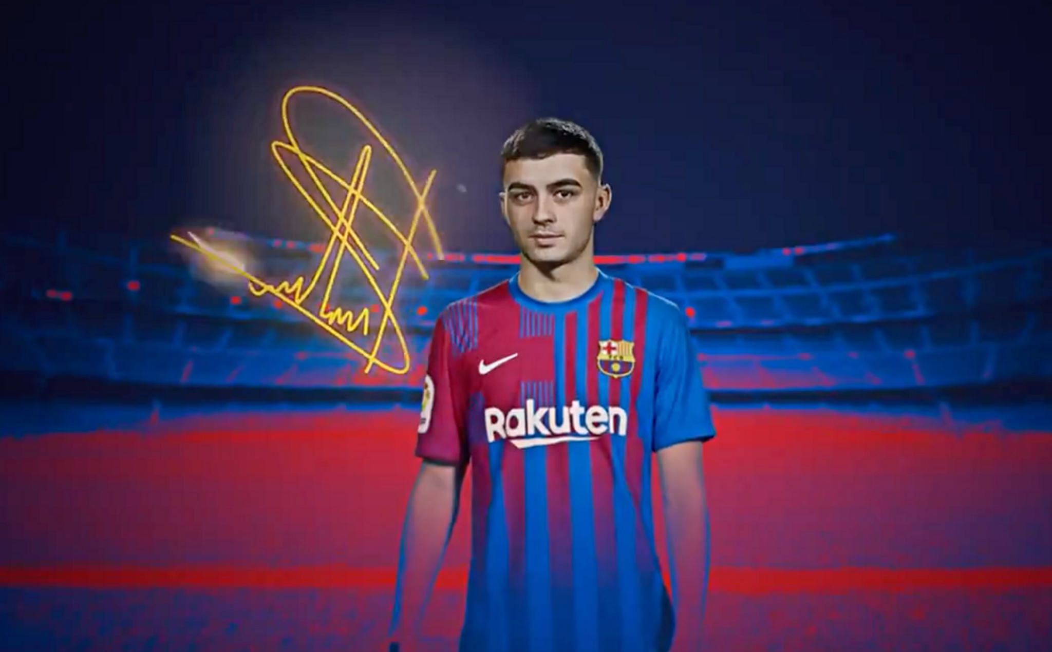 Pedri gia hạn hợp đồng