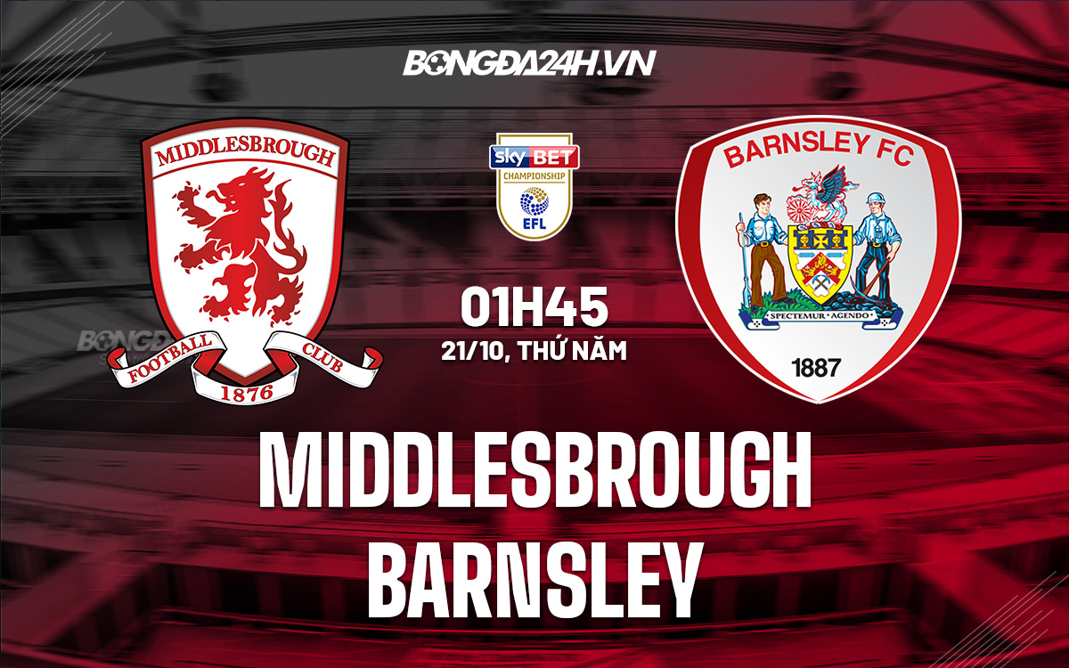 Middlesbrough vs Barnsley