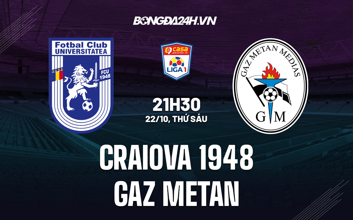 Craiova 1948 vs Gaz Metan Medias