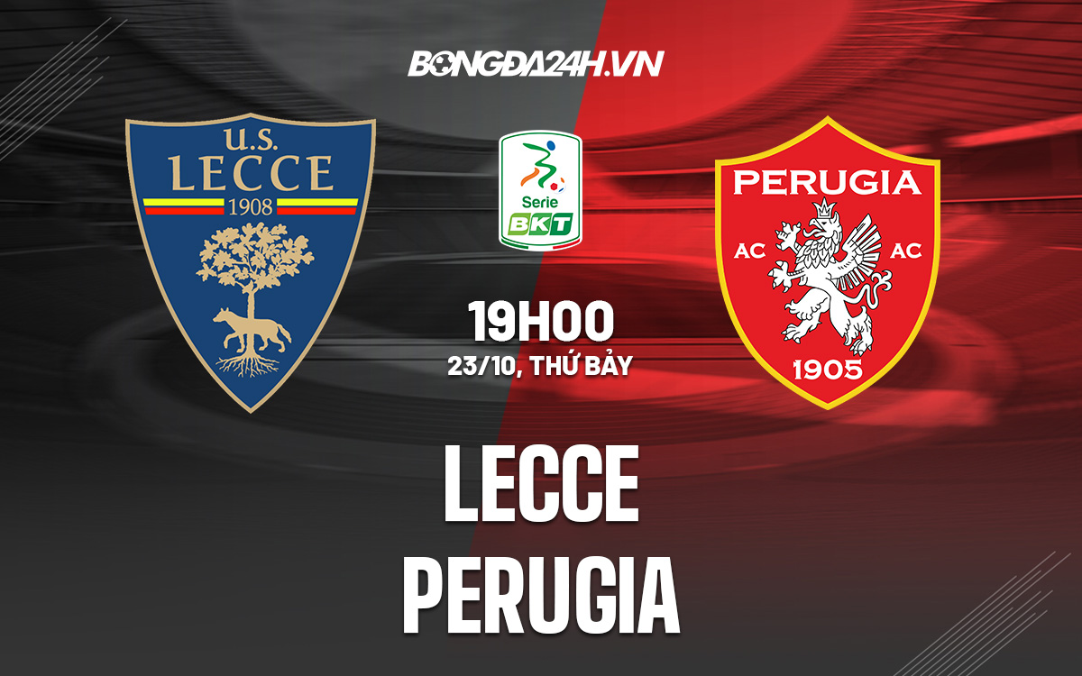 Soi kèo Lecce vs Perugia 19h00 ngày 23/10