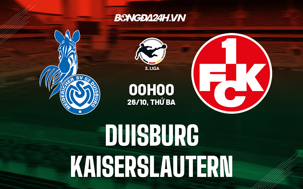Duisburg vs Kaiserslautern